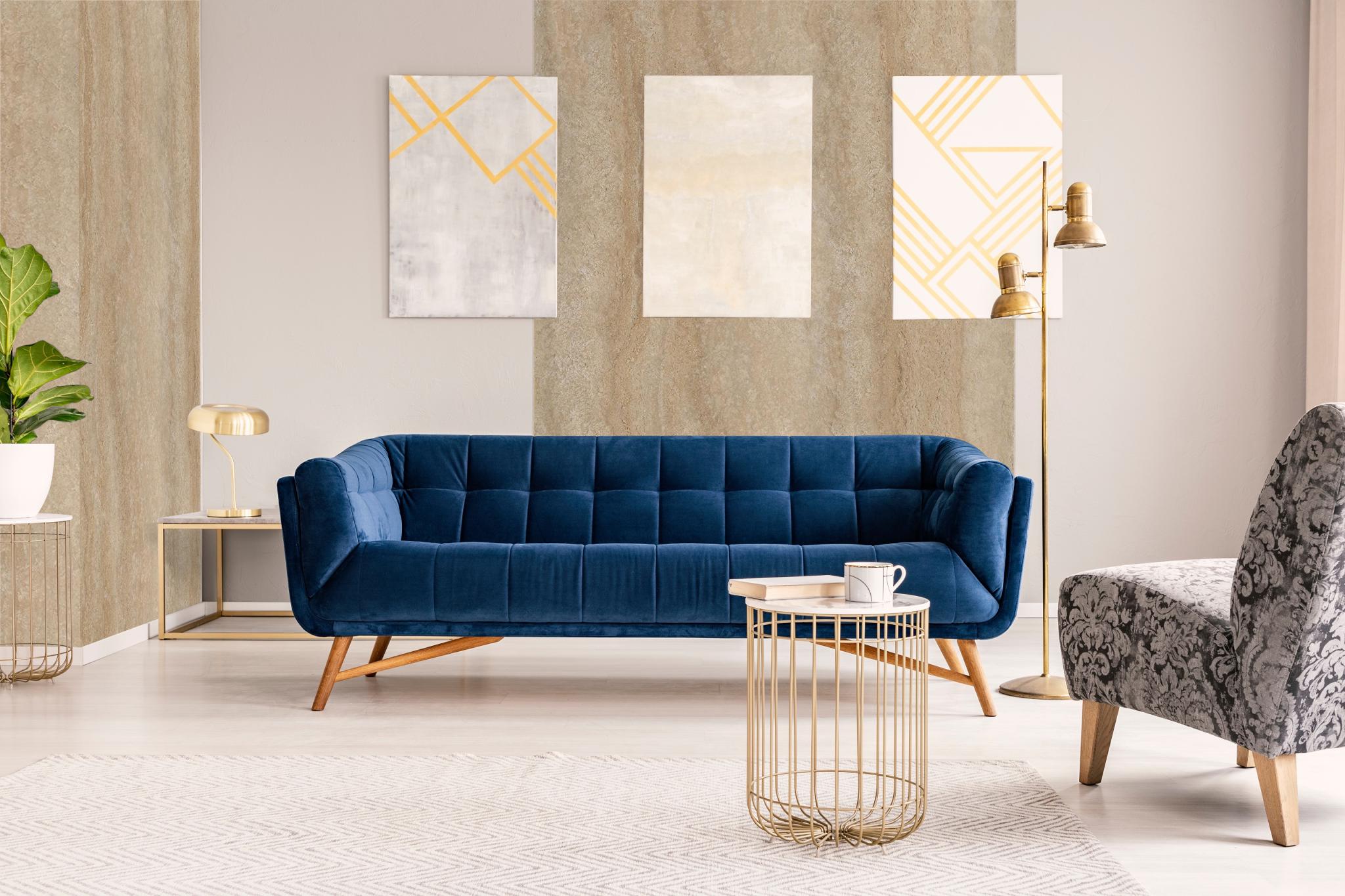 32553 Панно Marburg (Dune) (1*6) 2,70 x 1,59 винил на флизелине