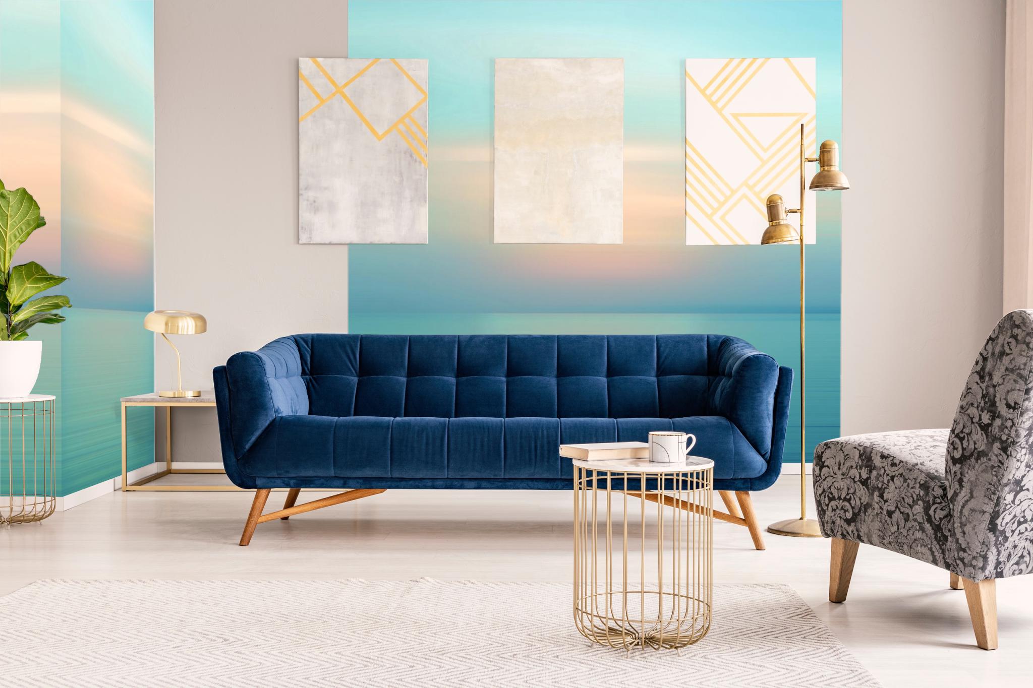 32544 Панно Marburg (Dune) (1*6) 2,70 x 2,12 винил на флизелине