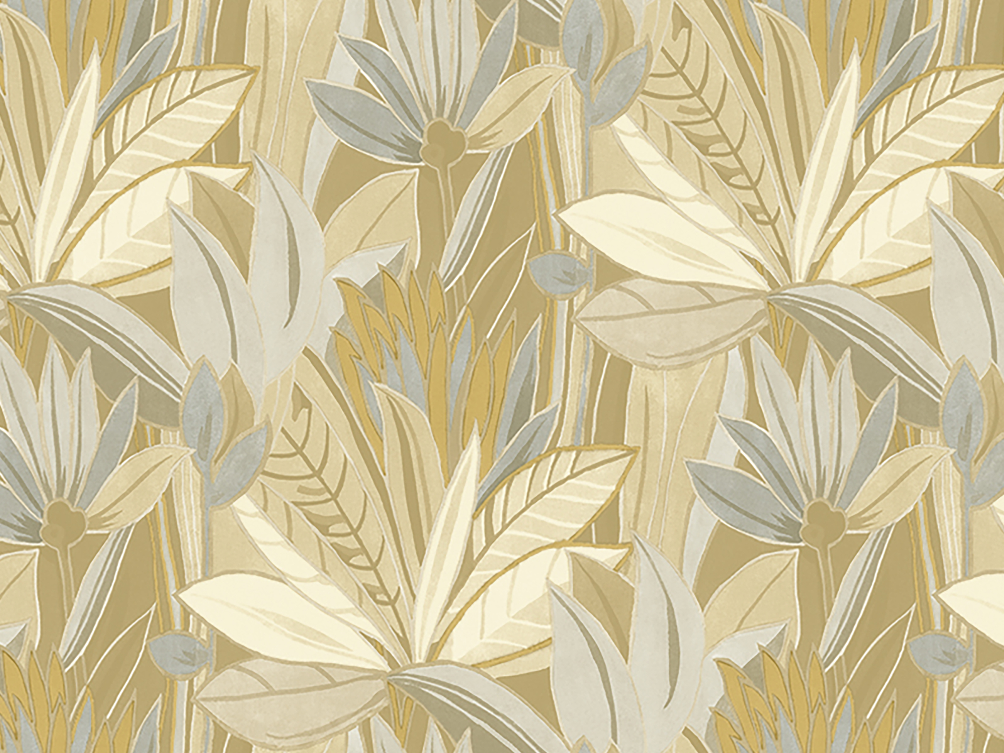 Z66871 Панно Zambaiti (Satin Flowers IV) (1*1) 5,10х3 винил на флизелине