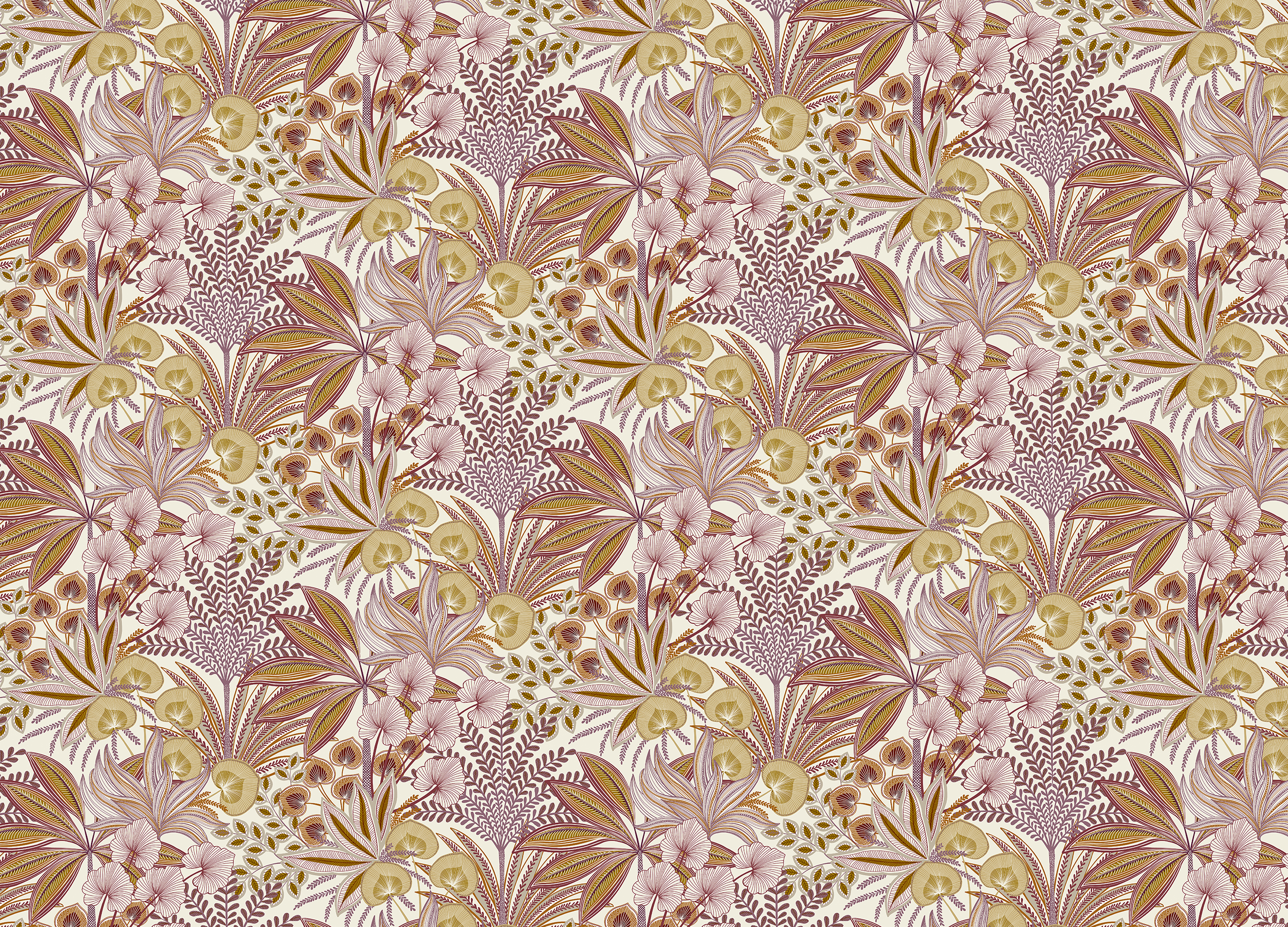 A 69001 Обои Grandeco (Karuna) (1*12) 10,05х0,53 винил на флизелине