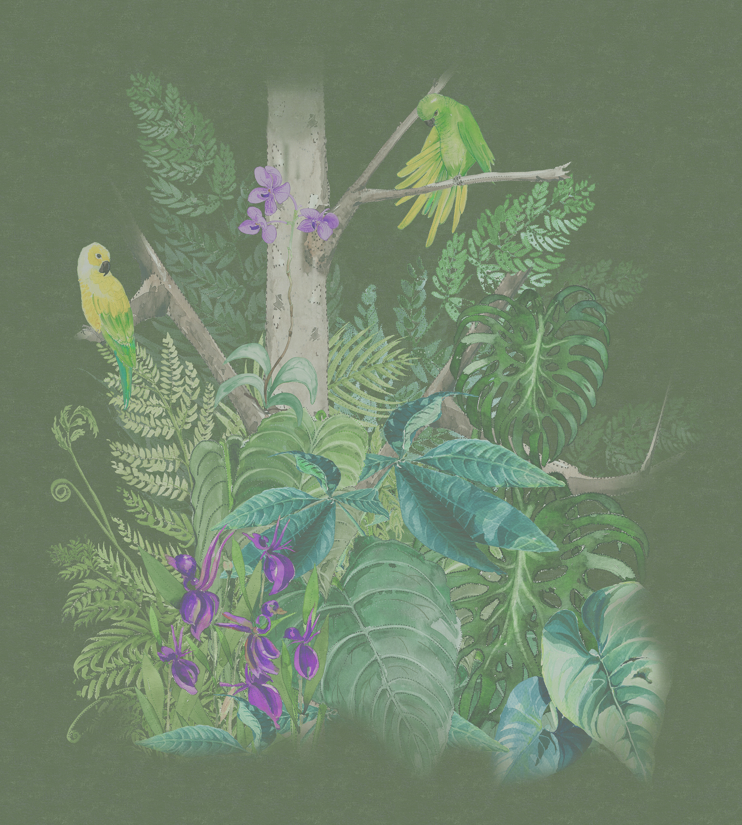 30160 Панно Marburg (Bombay 2) (1*1) 3,00x2,70 винил на флизелине