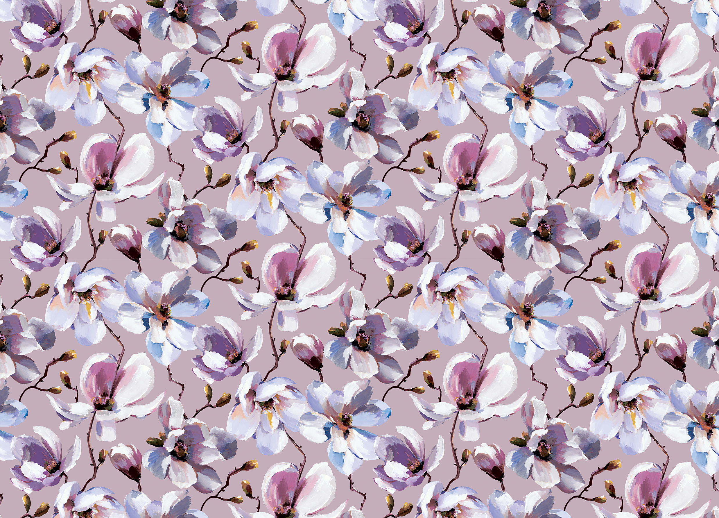 47463 Обои Marburg (Flora) (1*12) 10,05x0,53 винил на флизелине