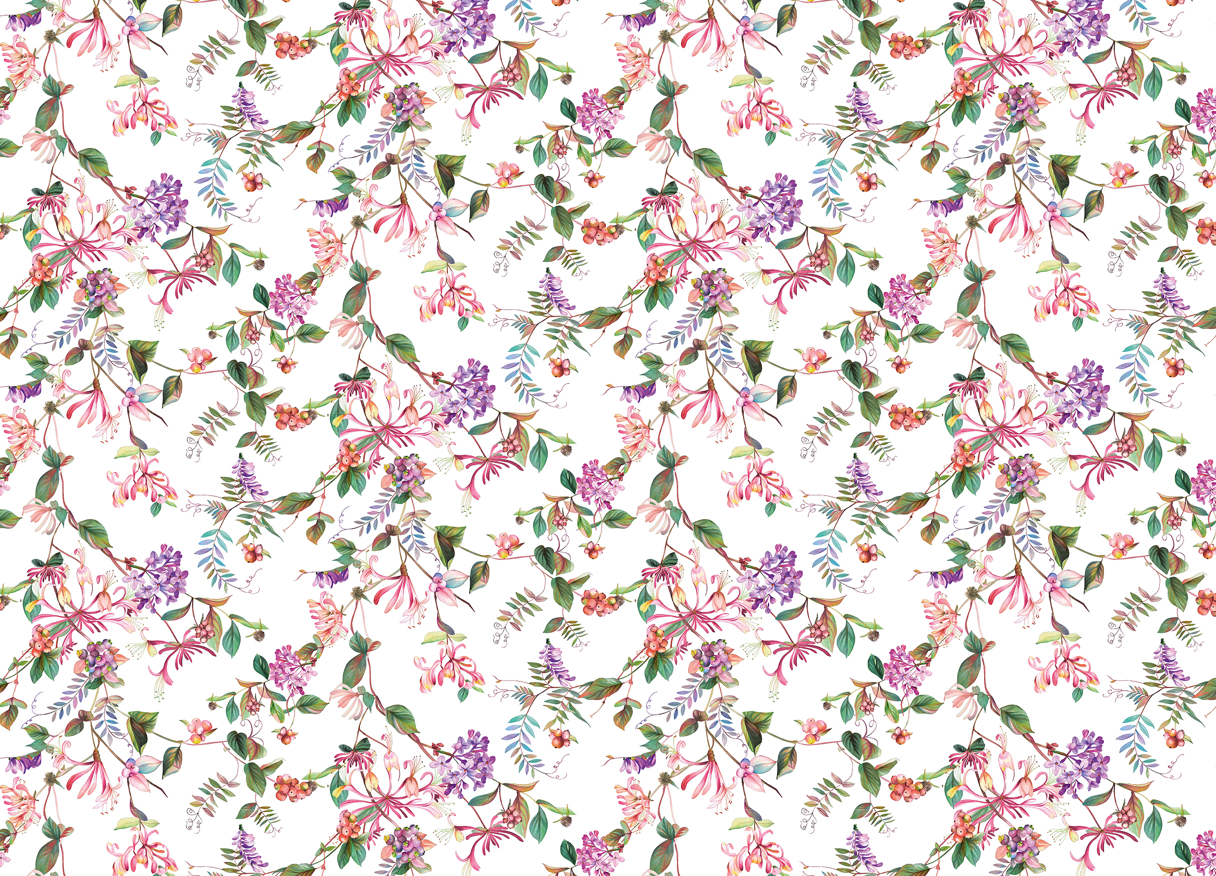 47456 Обои Marburg (Flora) (1*12) 10,05x0,53 винил на флизелине