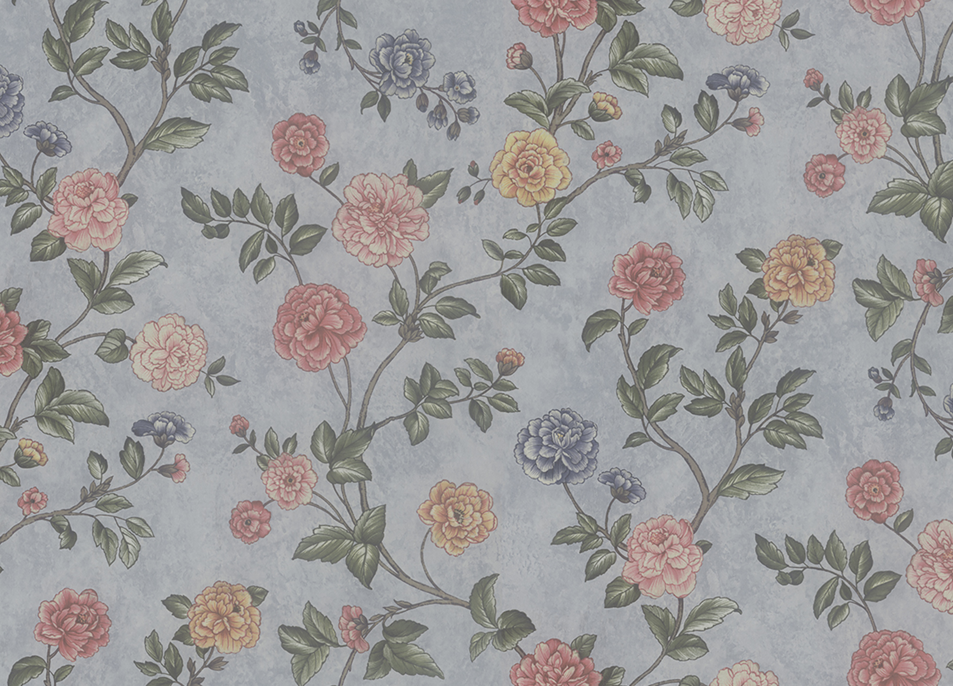 Z66807 Обои Zambaiti (Satin Flowers IV) (1*12) 10,05х0,53 винил на флизелине