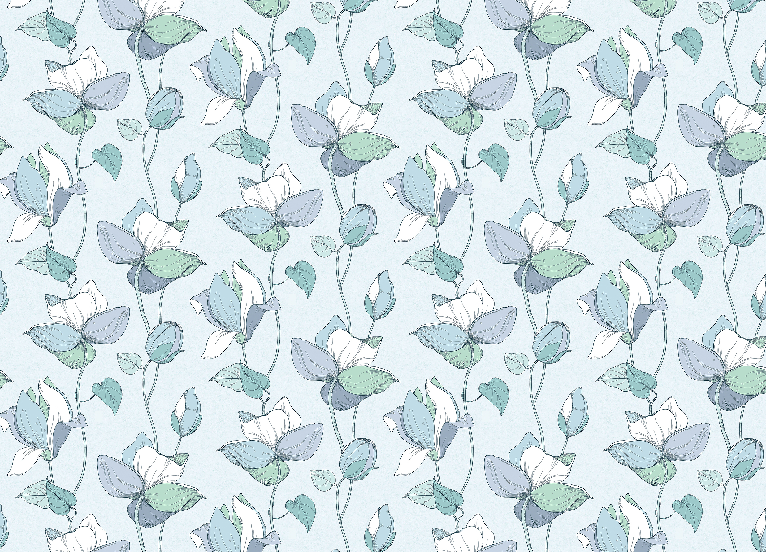 47473 Обои Marburg (Flora) (1*12) 10,05x0,53 винил на флизелине