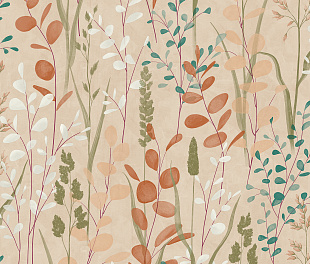 Виниловые обои Karuna A 76201 Обои Grandeco (Karuna) (1*12) 10,05х0,53 винил на флизелине