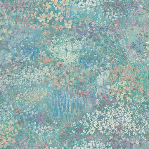KM7510 Обои Kerama Marazzi (April/Primavera/Eden/Bamboo) (1*4) 10,05*1,06 винил на флизелине