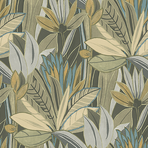 Z66872 Панно Zambaiti (Satin Flowers IV) (1*1) 5,10х3 винил на флизелине