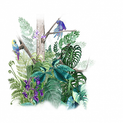 30161 Панно Marburg (Bombay 2) (1*1) 3,00x2,70 винил на флизелине