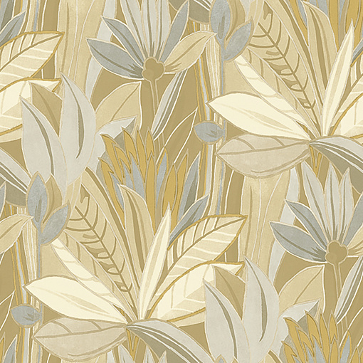 Z66871 Панно Zambaiti (Satin Flowers IV) (1*1) 5,10х3 винил на флизелине