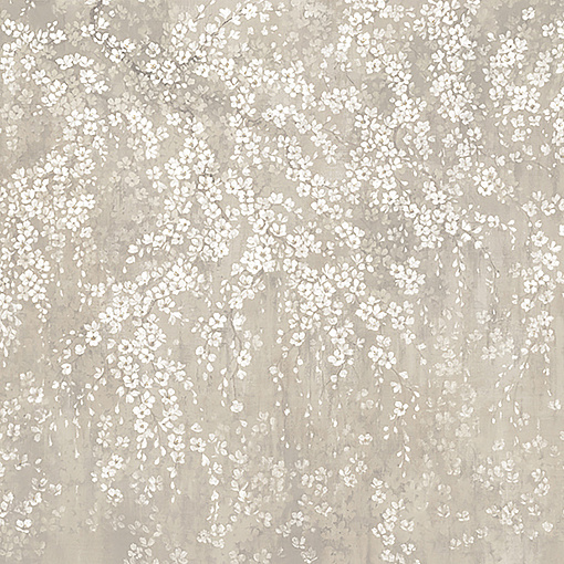 Z66878 Панно Zambaiti (Satin Flowers IV) (1*1) 5,10х3 винил на флизелине