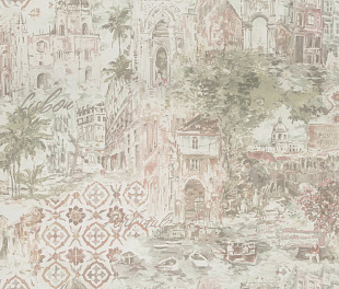 Виниловые обои REFLECTION/AZULEZU/IMPRESSION/JUNGLE/EXOTIK/OASIS KM6602 Обои Kerama Marazzi (Reflection/Azulezu/Impression/Jungle/Exotik/Oasis) (1*4) 10,05*1,06 винил на флизелине