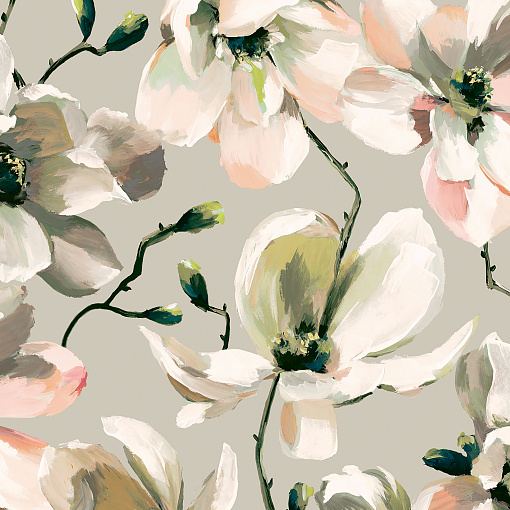 47464 Обои Marburg (Flora) (1*12) 10,05 x 0,53 винил на флизелине