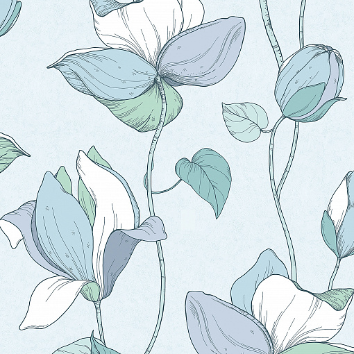 47473 Обои Marburg (Flora) (1*12) 10,05x0,53 винил на флизелине