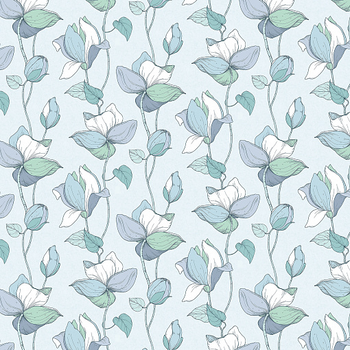 47473 Обои Marburg (Flora) (1*12) 10,05x0,53 винил на флизелине