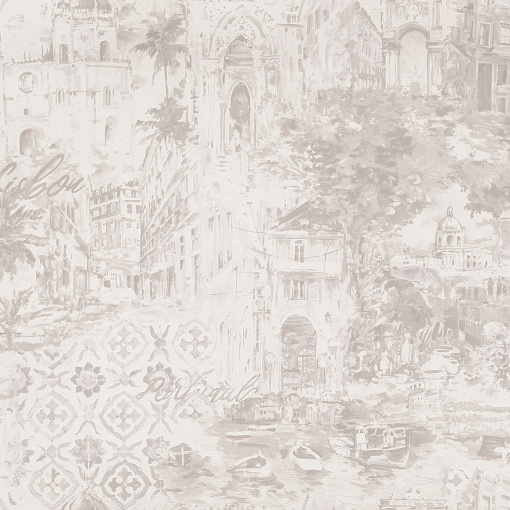 KM6601 Обои Kerama Marazzi (Reflection/Azulezu/Impression/Jungle/Exotik/Oasis) (1*4) 10,05*1,06 винил на флизелине