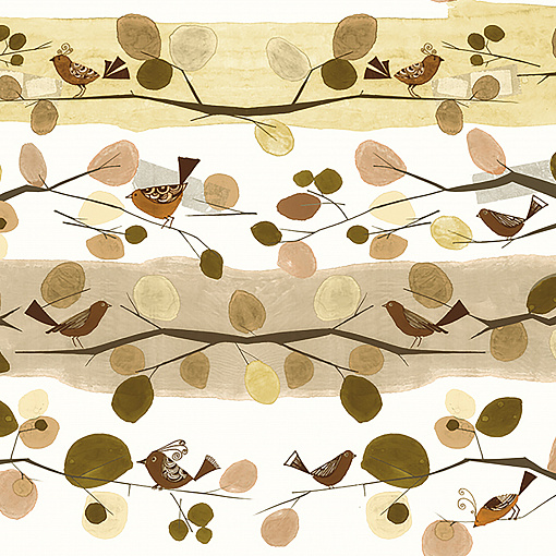 Z66892 Панно Zambaiti (Satin Flowers IV) (1*1) 5,10х3 винил на флизелине