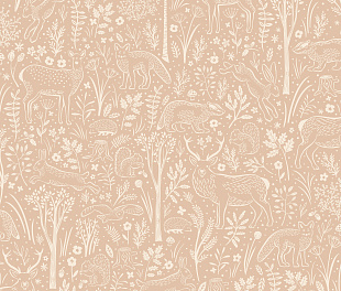 Виниловые обои Little Dreamers LD 3418 Обои Grandeco (Little Dreamers) (1*12) 10,05х0,53 винил на флизелине