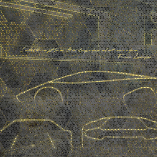 90057 Панно Zambaiti (Lamborghini II) (1*1) 3,30x3,00 винил на флизелине