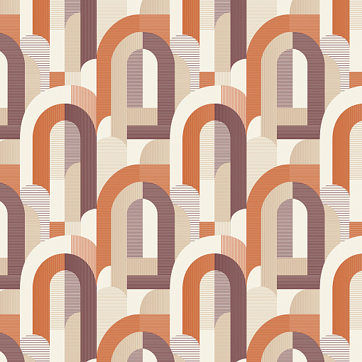 MN 3608 Обои Grandeco (Maison) (1*12) 10,05х0,53 винил на флизелине