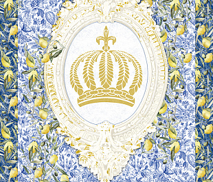 35614 Панно Marburg (Gloockler Pompoos Provence) (1*6) 2,70x1,59 винил на флизелине