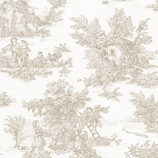 35625 Обои Marburg (Gloockler Pompoos Provence) (1*12) 10,05x0,53 винил на флизелине