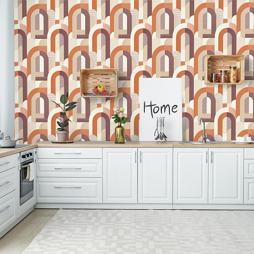 MN 3608 Обои Grandeco (Maison) (1*12) 10,05х0,53 винил на флизелине