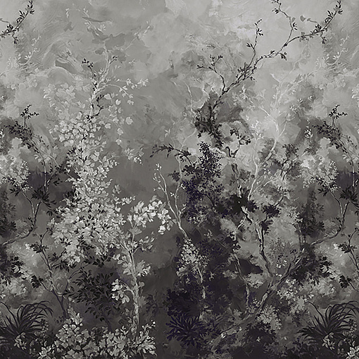 Z66888 Панно Zambaiti (Satin Flowers IV) (1*1) 5,10х3 винил на флизелине