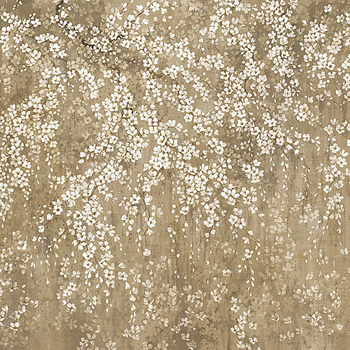 Z66877 Панно Zambaiti (Satin Flowers IV) (1*1) 5,10х3 винил на флизелине