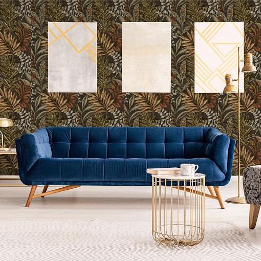 MN 3110 Обои Grandeco (Maison) (1*12) 10,05х0,53 винил на флизелине