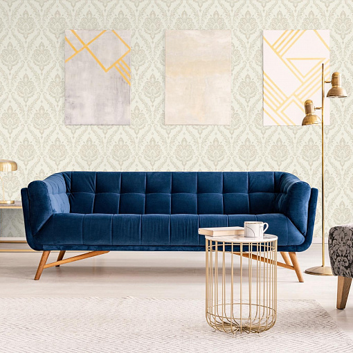 MN 3202 Обои Grandeco (Maison) (1*12) 10,05х0,53 винил на флизелине
