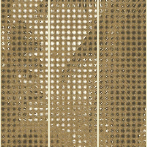 18978 Панно Zambaiti (Trussardi VII) (1*1) 3,00х3,00 винил на флизелине