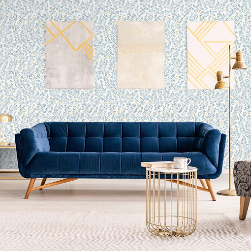 MN 3407 Обои Grandeco (Maison) (1*12) 10,05х0,53 винил на флизелине