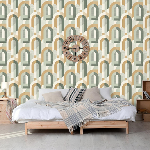 MN 3609 Обои Grandeco (Maison) (1*12) 10,05х0,53 винил на флизелине