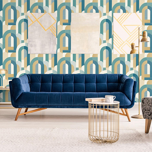 MN 3612 Обои Grandeco (Maison) (1*12) 10,05х0,53 винил на флизелине