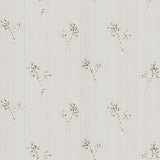 Z66865 Обои Zambaiti (Satin Flowers IV) (1*12) 10,05х0,53 винил на флизелине