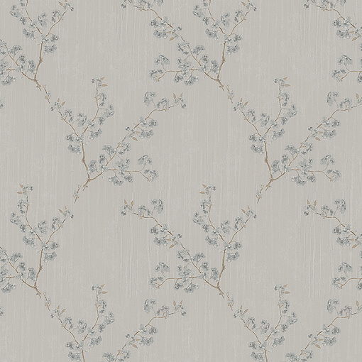 Z66829 Обои Zambaiti (Satin Flowers IV) (1*6) 10,05х0,53 винил на флизелине